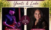 Yanti with Luke at Observatory Winery