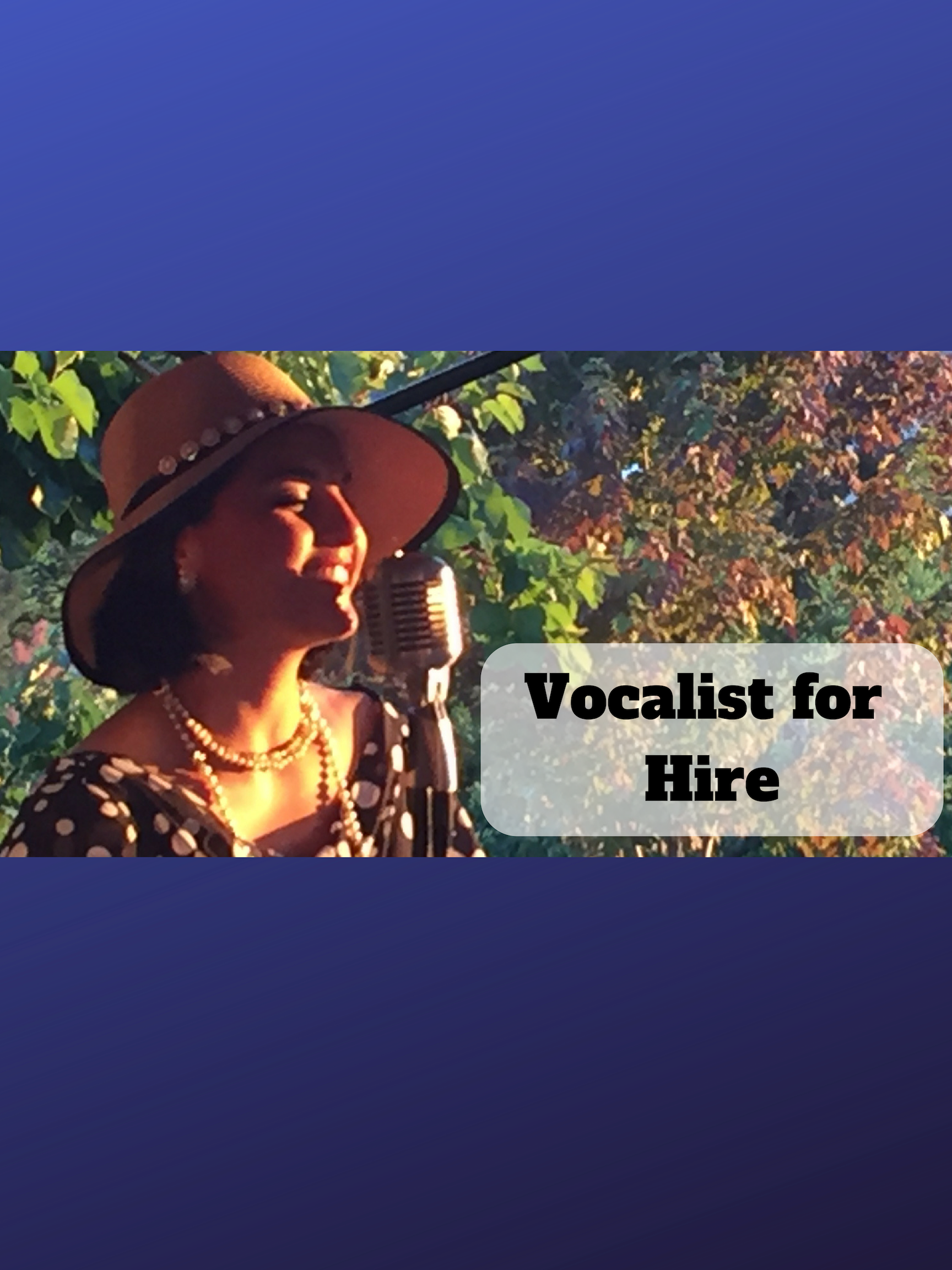 Vocalist for Hire