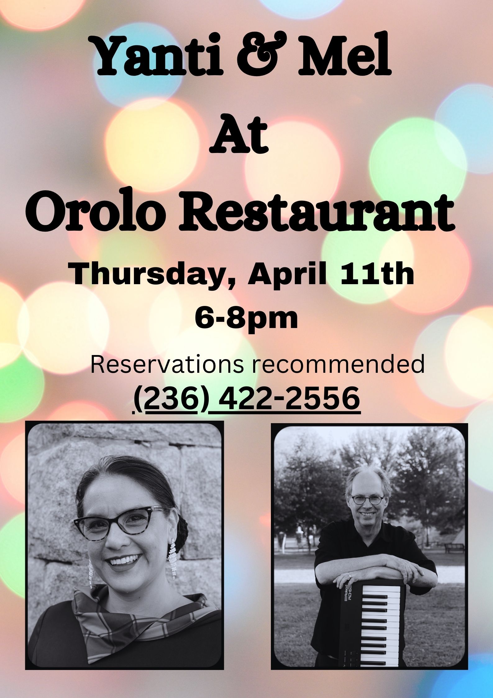 Mel & Me @ Orolo Restaurant & Cocktail Bar