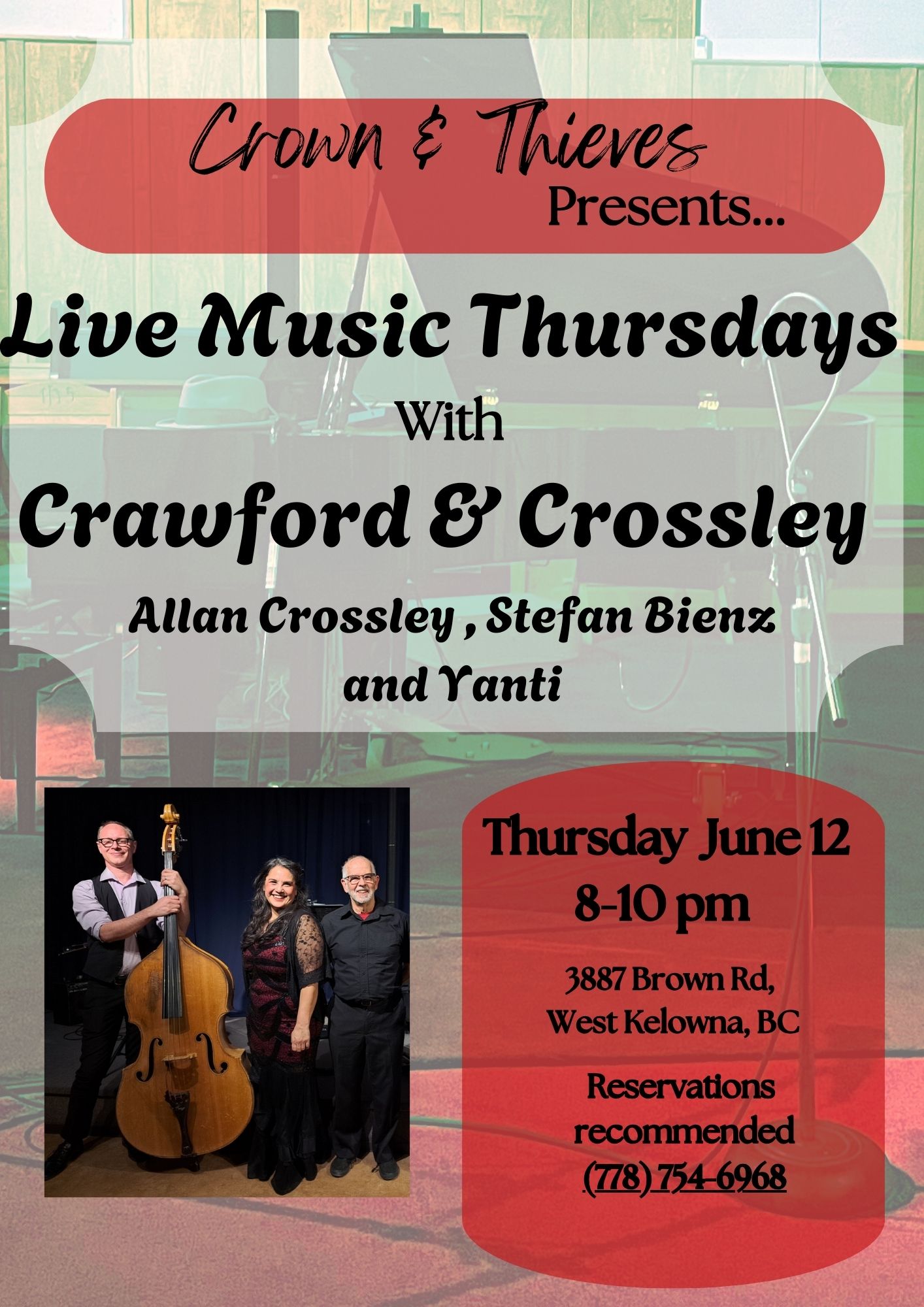 Crawford & Crossley @ Crown & Thieves