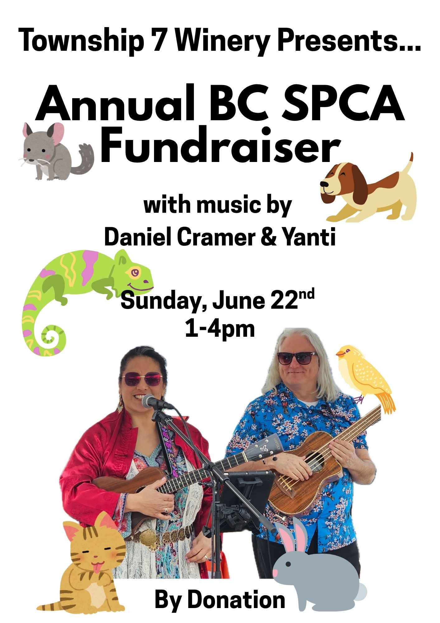 BC SPCA Fundraiser at Township 7 Winery