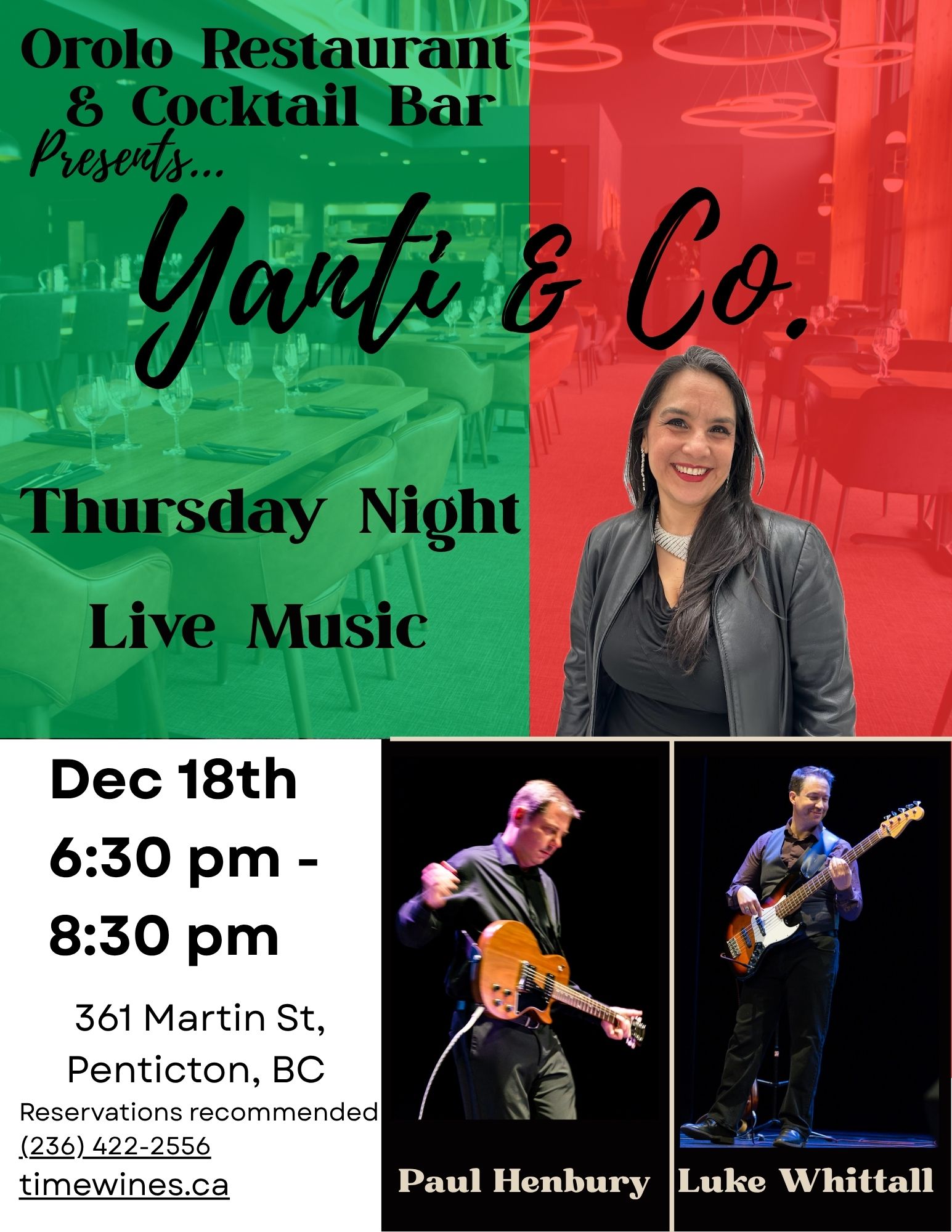 Yanti & Co. @ Orolo Restaurant & Cocktail Bar