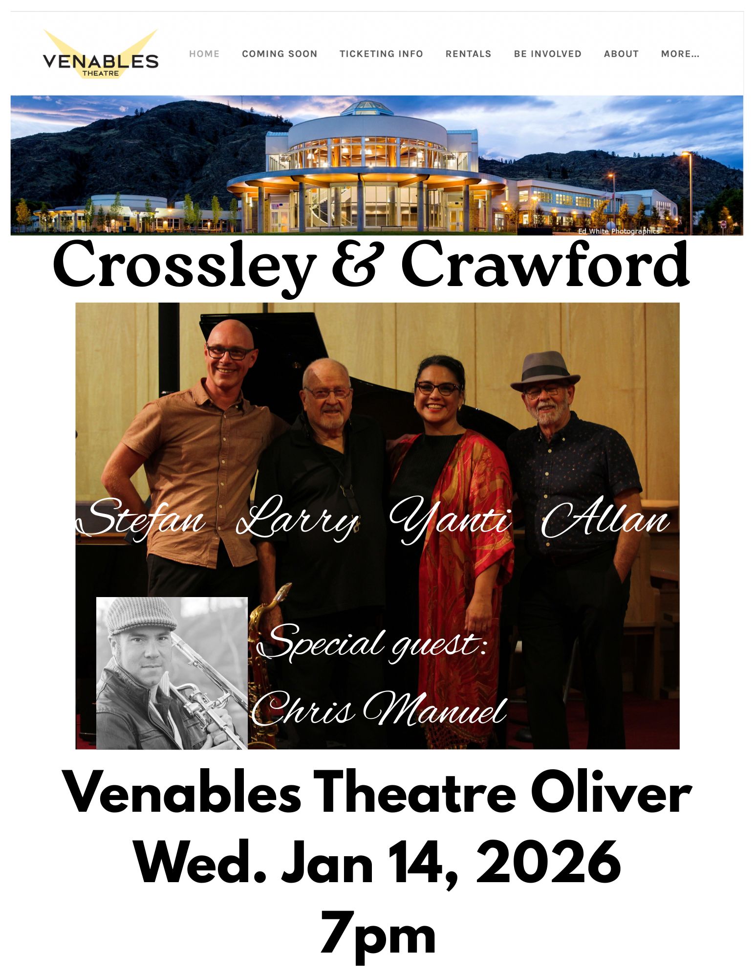 Crossley & Crawford @ Venables