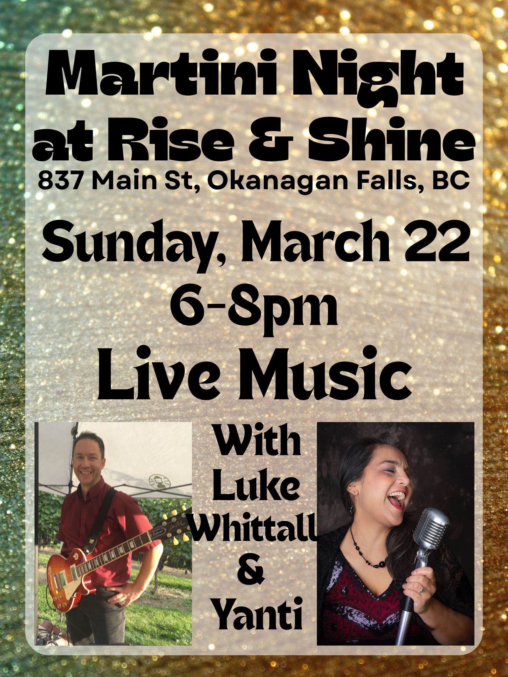 Martini Night @ Rise & Shine