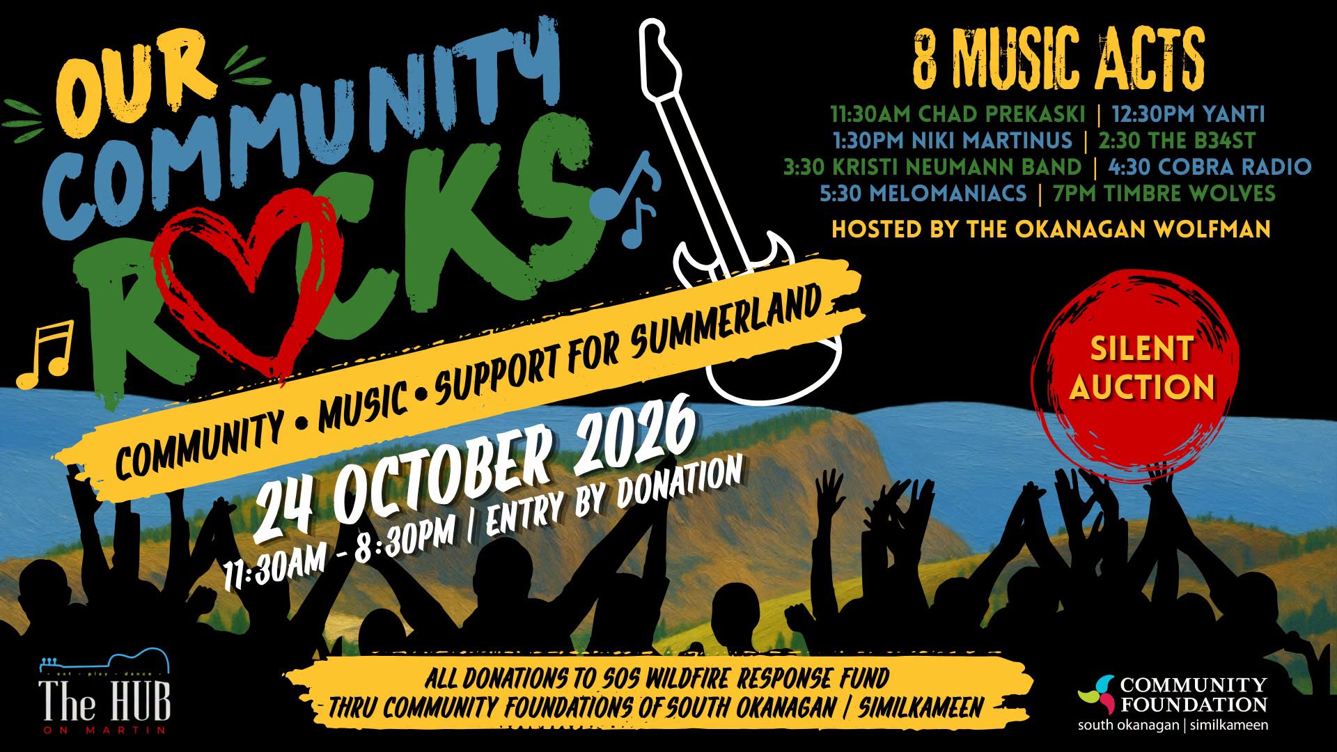 Our Community ROCKS at the HUB
