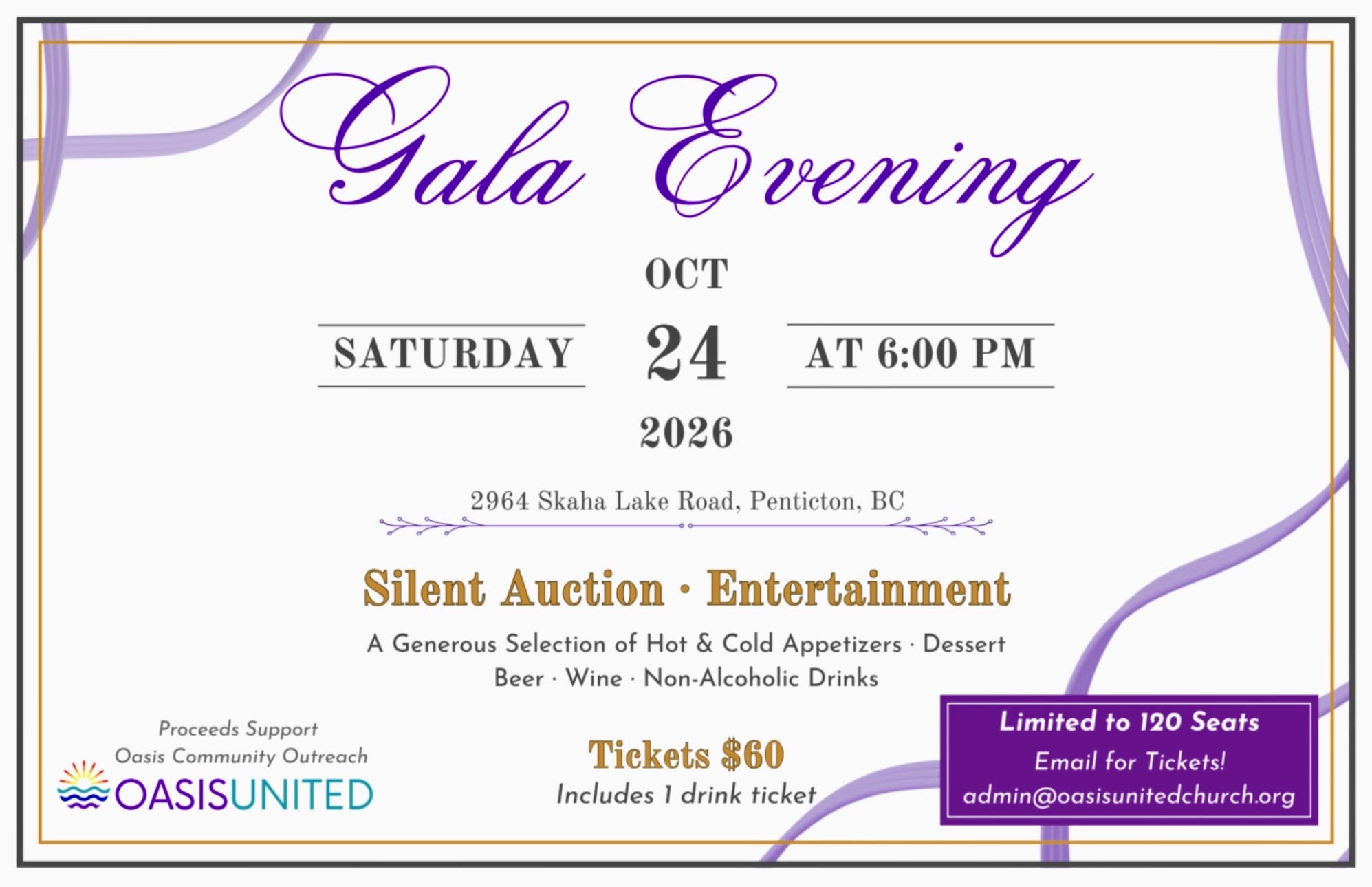 Gala Evening at Oasis Church